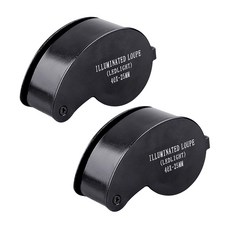 ELP Korea簡約折疊式放大鏡, 黑色的, 2件