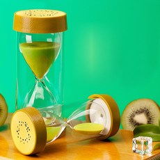 奇異果造型15分沙漏, 混色