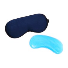 Easywarm 簡約冰敷眼罩 海軍藍, 1入, 1個