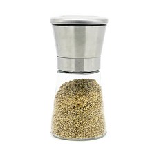 調味料研磨器 160ml+文字印花標示卡 隨機出貨, 1套