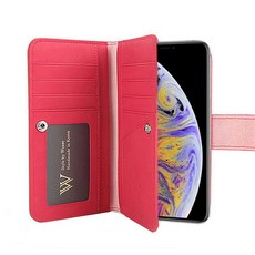 더블유케이스 양면지갑 핸드폰 케이스