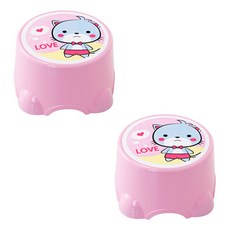 THE ZAKKA 可愛動物沐浴椅 粉色 S Y217LBBA046, 2件