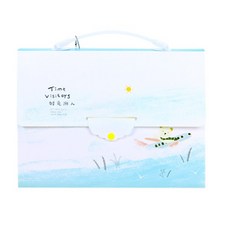 Melting Home童話圖案文件包, 黃色的, 1個