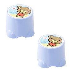 THE ZAKKA 可愛動物沐浴椅 藍色 M Y217LBBA048, 2件