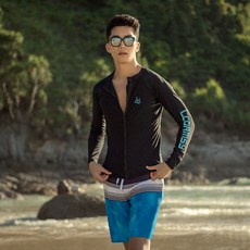 NAYA STYLE 男款 LCDRMSY 防曬泳衣+短褲