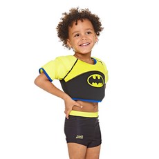 Batman 蝙蝠俠圖案浮力短袖泳衣, 混色