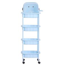 BONOHOUSE Penguin 尿布收納盒 4 層 + 帽子, 現代藍, 1組