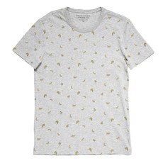 바나나리퍼블릭 남성용 반팔 크루넥 바나나 프린트 티셔츠