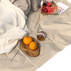 亞麻野餐墊, 自然款