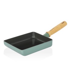 GREEN PAN IH感應木質單柄陶瓷塗層蛋捲鍋, 18 x 14.8 厘米, 1個