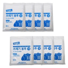 CLEAN-i 垃圾袋 白色 M號 80入+L號 80入, 1套