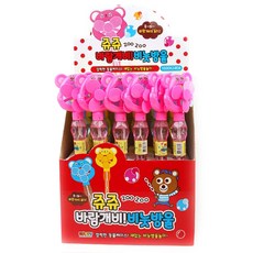 Happy Friends 1000 Juju風車泡泡水 24入, 隨機發貨