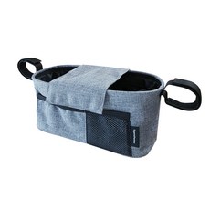 OrganicFactory 孩童推車掛袋, 灰色, 1個