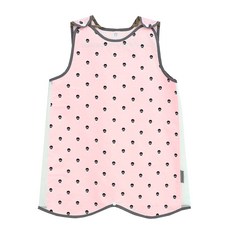 bebe chouette 女童圓點圖案背心式連身睡裙