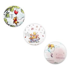 Winnie the Pooh 小熊維尼 迪士尼鈕扣鏡子 第2季 3件組, 普經典, 1套