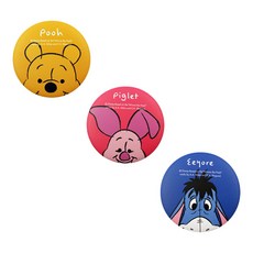 Winnie the Pooh 小熊維尼 迪士尼鈕扣鏡子 第2季 3件組, 1套