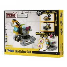 메타스 도시건설 3 in 1 세트 T1503 블록, 혼합 색상, 1개