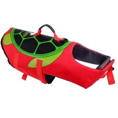 ZEZEPET 寵物用救生衣 G316PDSJ005, 紅色的