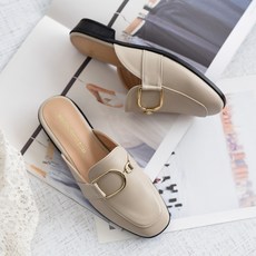 갓슈 여성용 길드링 블로퍼 구두슬리퍼