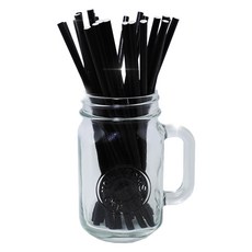 MEO紙吸管 黑色, 100件, 2個