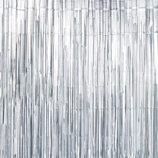 파티팡 파티 은박 커튼 10p, 무광실버