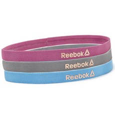 Reebok 運動頭帶 RAYG-13100 3p, 粉色+灰色+藍色