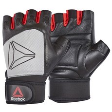 Reebok 舉重訓練手套 RAGB-1562, 灰色的