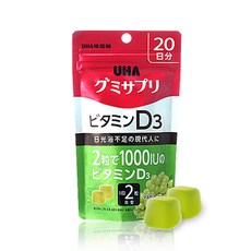 UHA 구미서플리 비타민D 청포도, 100g, 1개
