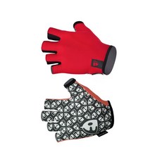ETXEONDO BERA 自行車夏季手套, 紅色的