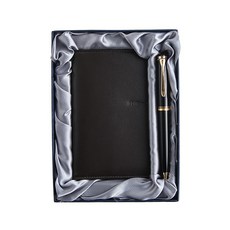 Pelikan 百利金 圓珠筆K800護照錢包禮盒, 黑色的, 1套