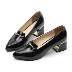 JACK&JILL 迷你金環高跟鞋 5cm JA9113