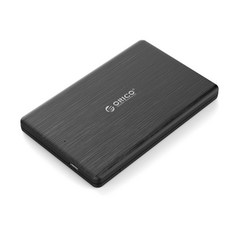 ORICO 奧睿科 外置硬殼 ORICO 2578C3-G2 + C to C 線 + USB 3.0 線, 2TB, 黑色的