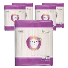 Livingwell 免洗木筷, 100入, 5袋