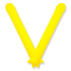 BS 응원용 막대풍선, 옐로우, 200개입