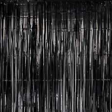 파티팡 파티 은박 커튼 10p, 블랙