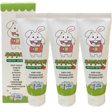 이밸런스 우쭈쭈 어린이 치약 딸기향, 100g, 3개
