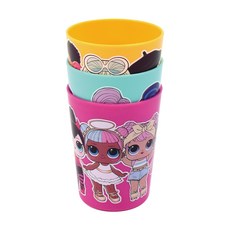 릴팡 LOL서프라이즈 컵 3p 세트, 혼합 색상, 1세트