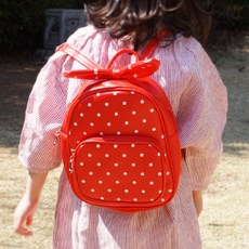 Woojooi 圓點絲帶迷你背包