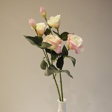 都市花園 仿真洋桔梗 2入, 粉紅色