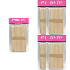 Uniart 2000 大尺寸冰棒棍 50入, 原木, 5入