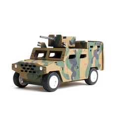 YoungModeler 英工房 指揮車回力玩具 TM-553, 混合顏色, 1個