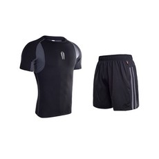 NAYA STYLE 男款運動短袖T恤+短褲套裝 M2SET-38