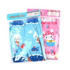 Happy Friends ind 淘氣 Toshi 頭巾圍裙套組 2 件套, 隨機發貨