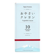 mizuiro 蔬菜蠟筆, 10色, 1個