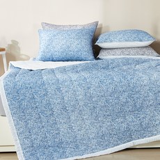 BODRE 薄霧泡泡紗波紋絎縫薄被寢具組
