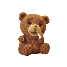 미니띠네 화장하는 곰순이 저금통 중, 혼합 색상, 1개