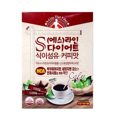 콜마비앤에이치 에스라인 다이어트 식이섬유 커피맛, 1개, 250g
