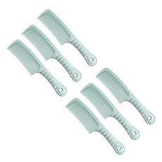 CHILSUNG 造型梳 A-16 L號, 金屬薄荷色, 6入