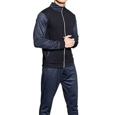 나야스타일 남성 헬스복 집업 + 트레이닝바지 2종 세트 M2SET-108-2