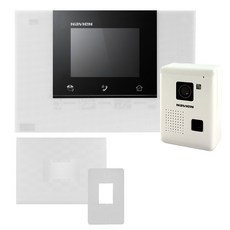 나비엔 경동나비엔 비디오폰 UHA-452HK + 마감판 풀세트 자가설치, UHA-452HK(화이트)